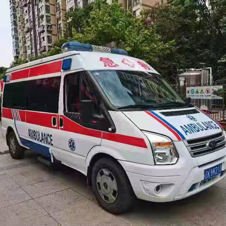 硚口长途救护车护送病人返乡